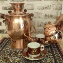 Copper samovar