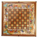 Naghsh E Jahan Khatam Backgammon and Chess Set