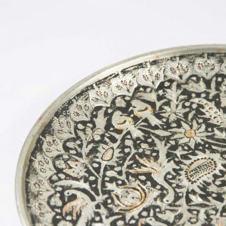 Peacock GHALAM ZANI PLATE 25CM