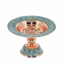 Firoozeh Koobi Turquoise On Copper Plater 20cm