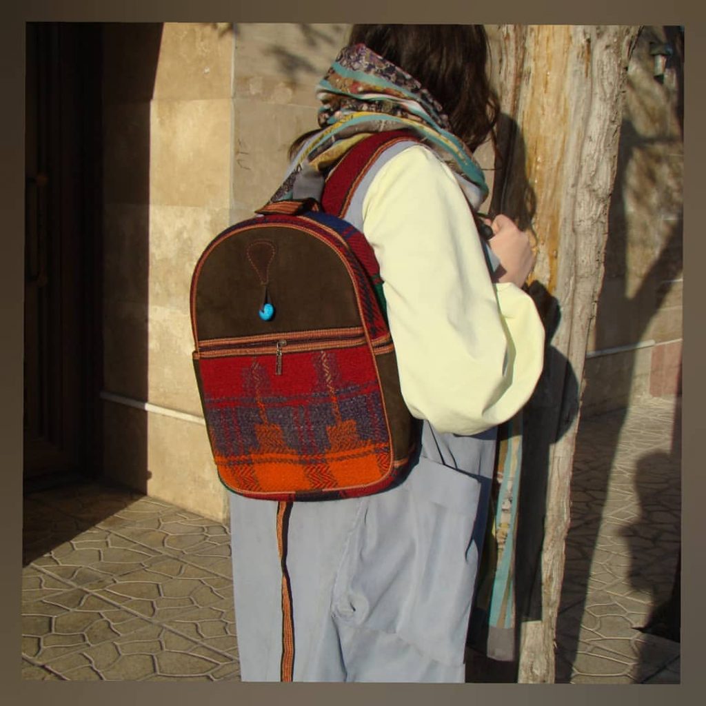 Jajim handmade backpack with zipper