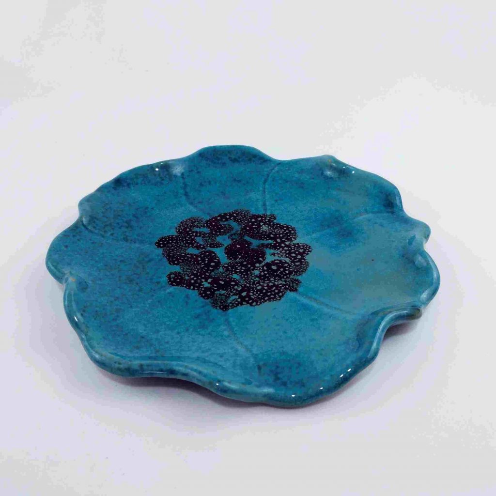 Ceramic bowl set with mirror