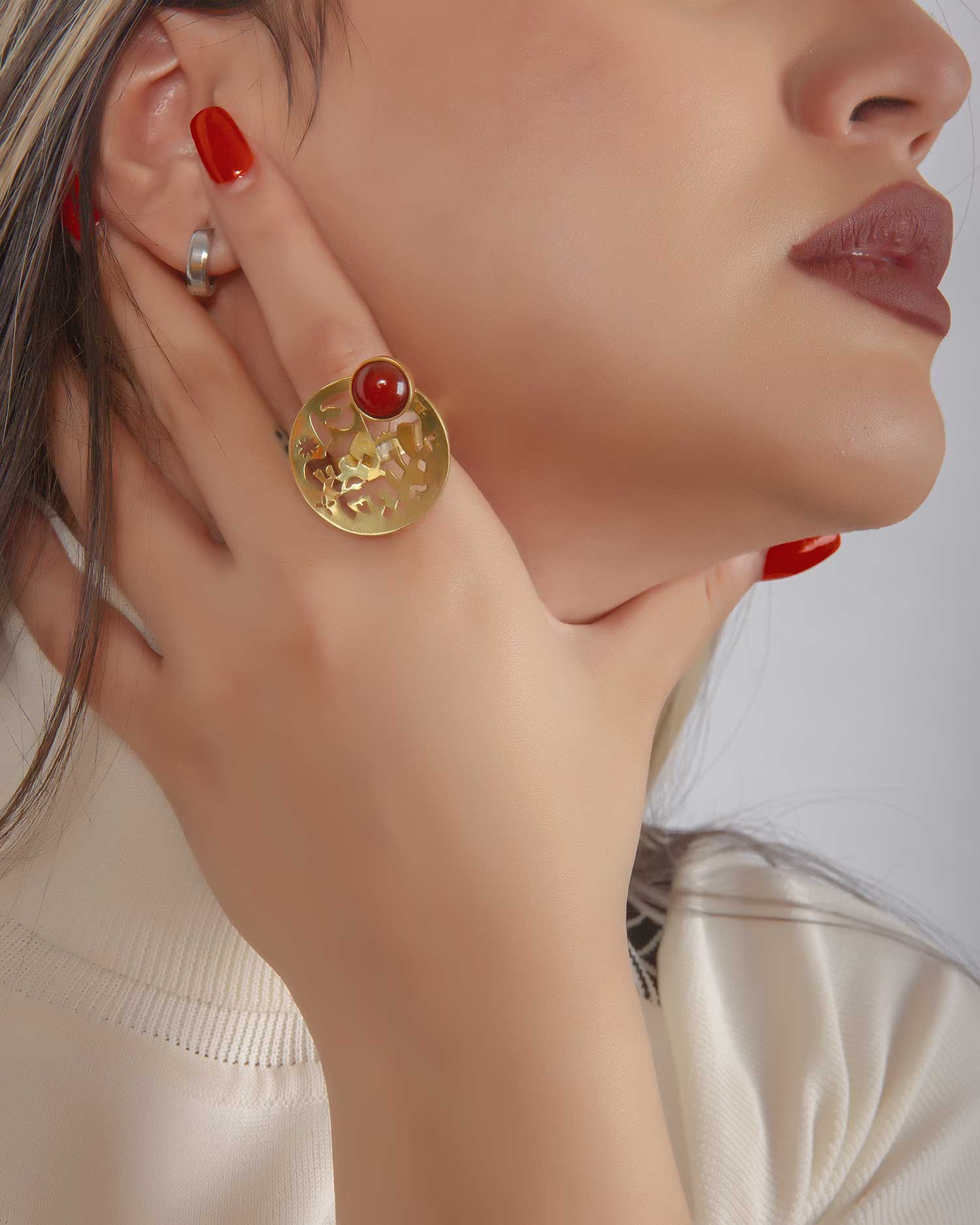 Persian Agate Ring