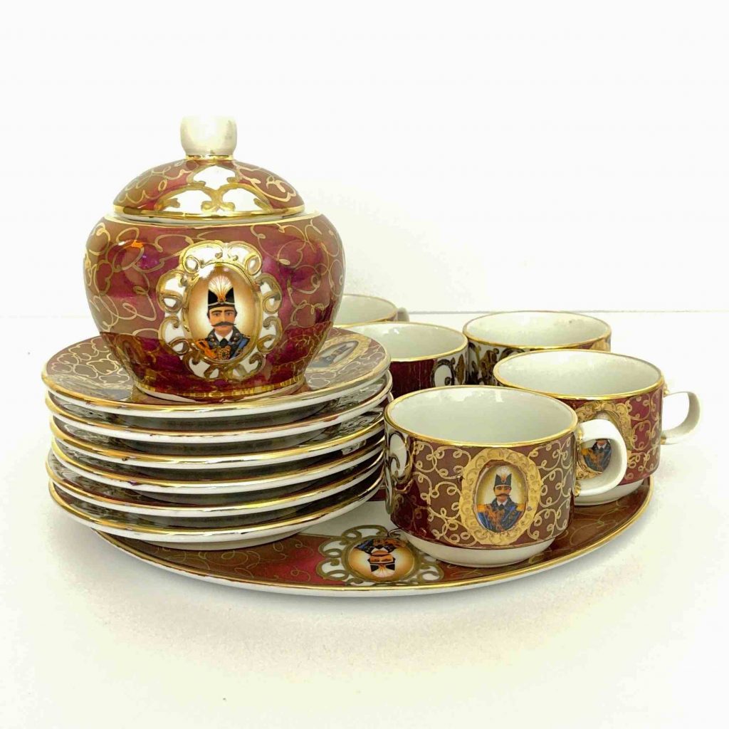 Persian luxury ceramic tea set