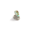 Turquoise ring and necklace set