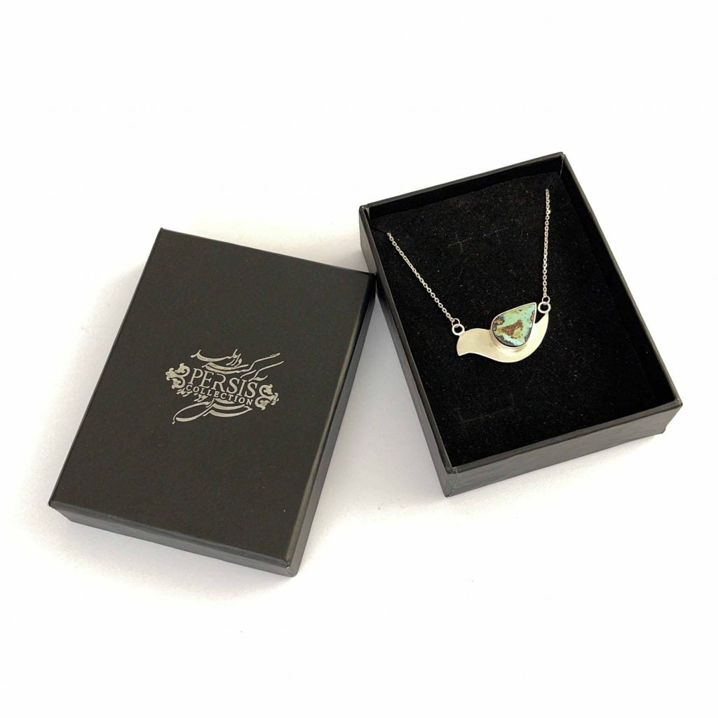 Turquoise ring and necklace set