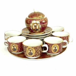 Persian luxury ceramic tea set