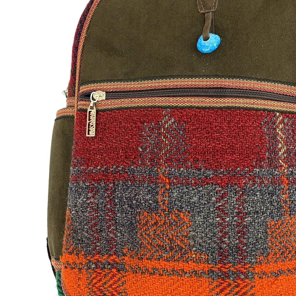 Jajim handmade backpack with zipper