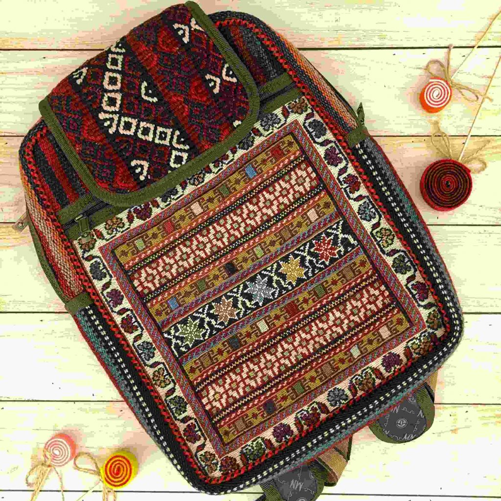 Jajim handmade Qashqai backpack