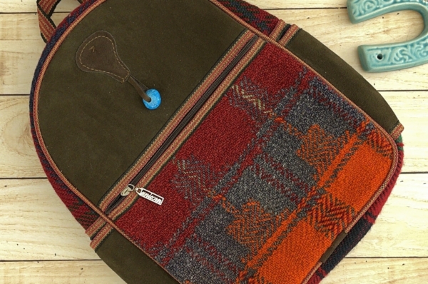 Jajim handmade backpack with zipper