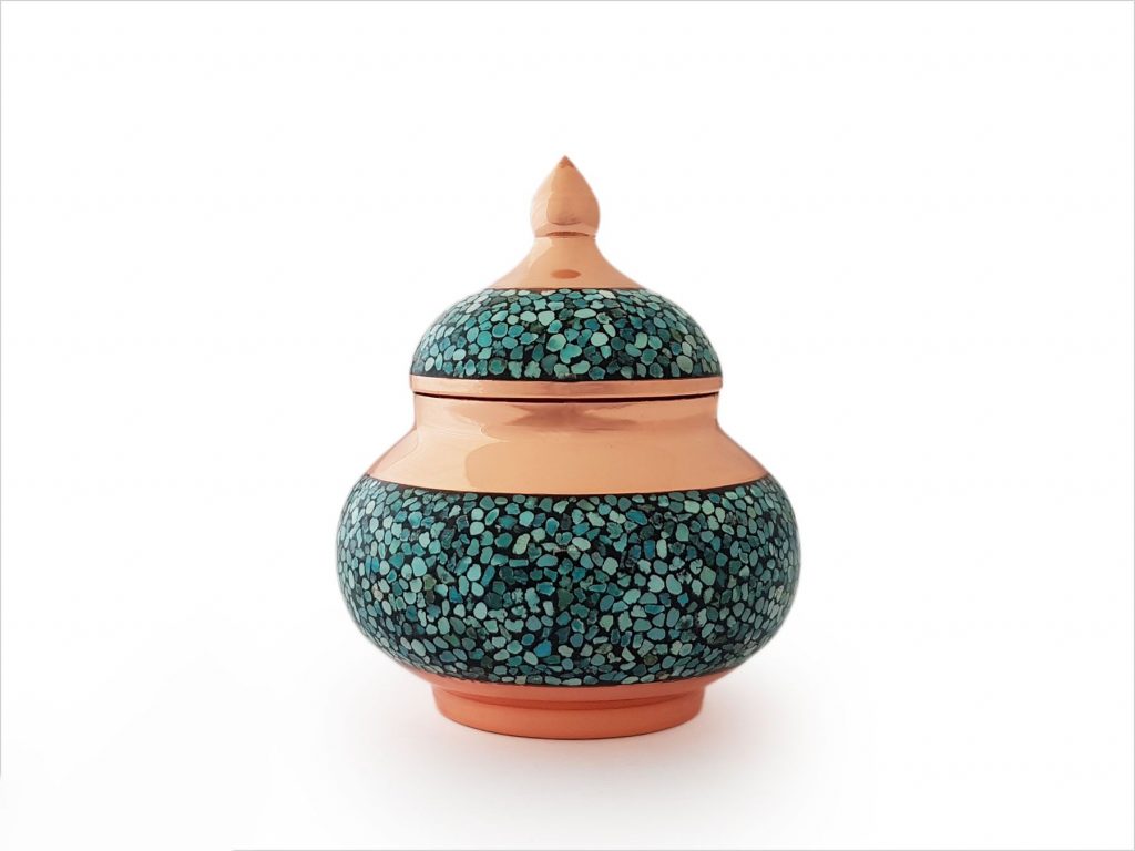 Luxury Firoozeh Koobi Tea Set. it can be a memorable gift for your loved ones