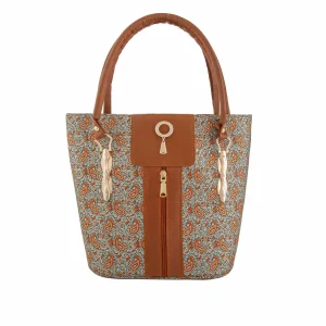 Blue Persian Termeh Shoulder Bags