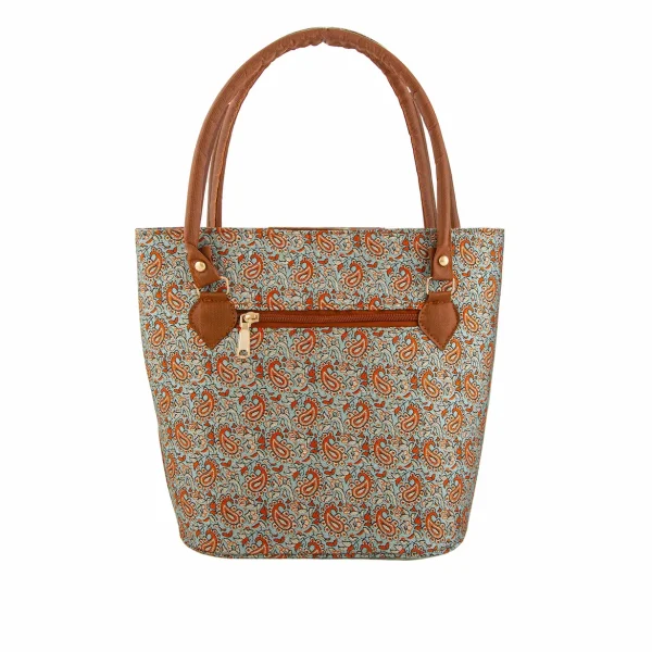 Blue Persian Termeh Shoulder Bags