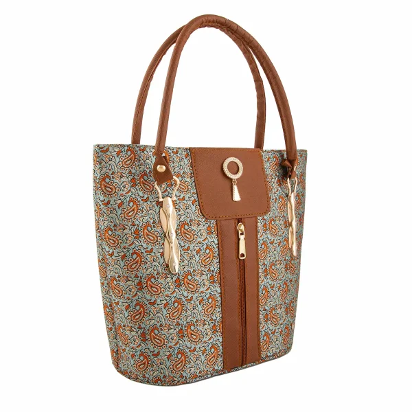 Blue Persian Termeh Shoulder Bags