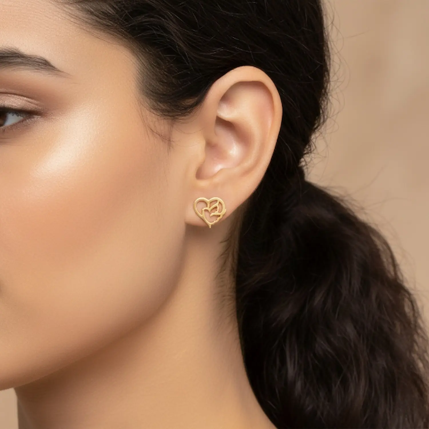 Persian 18k Gold Earrings