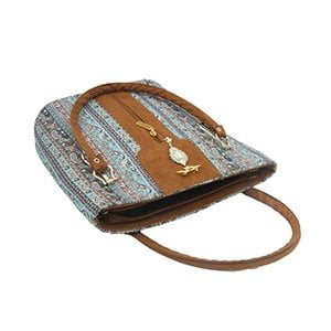 Blue Persian Termeh Shoulder Bags