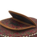 Red_Persian Round Termeh Bag