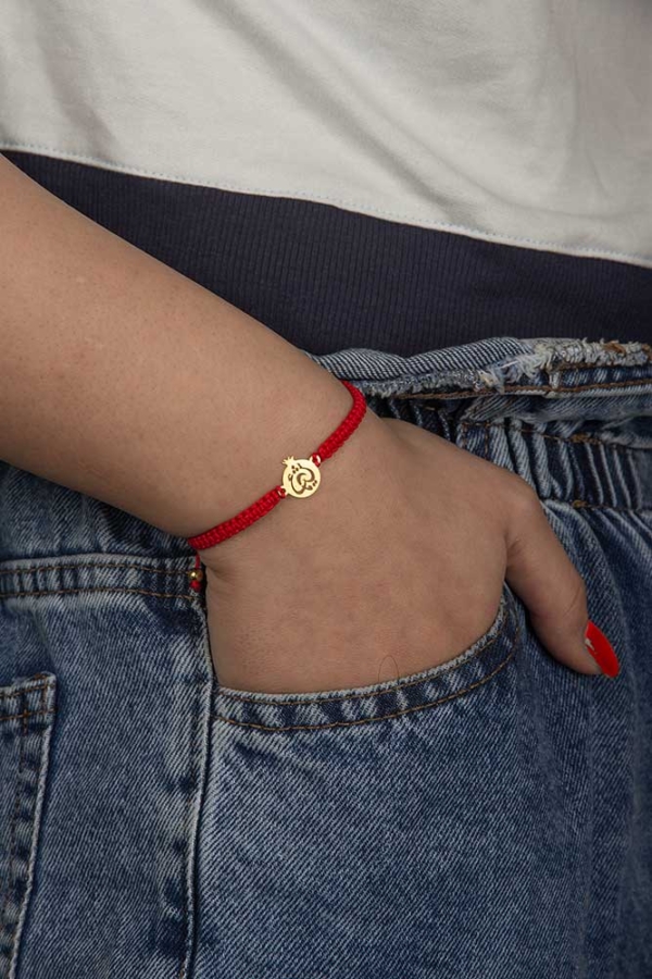 18k Gold Pomegranate Bracelet
