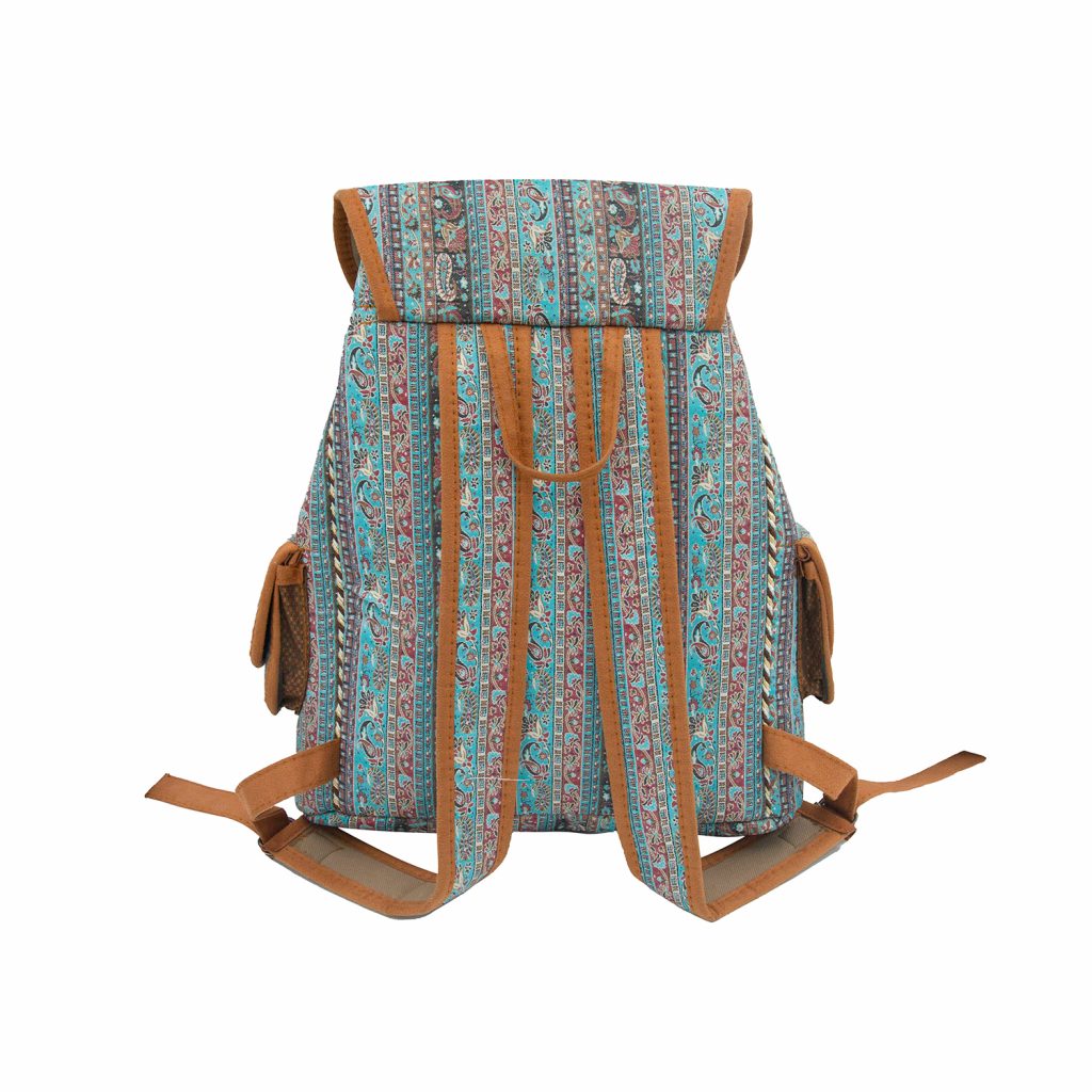 Termeh Backpack Poplar Leaf Handmade in Yazd