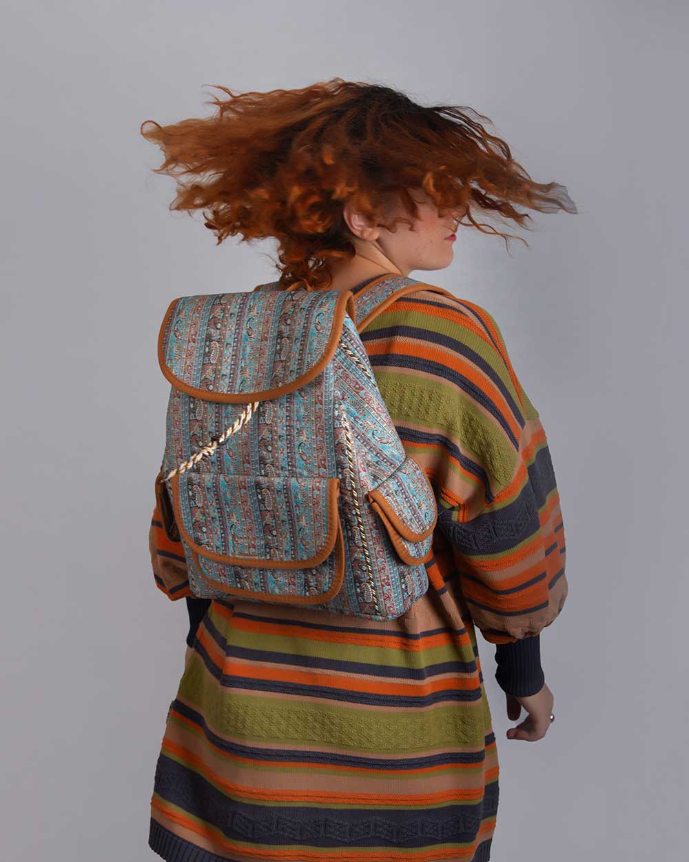 Termeh Backpack Poplar Leaf