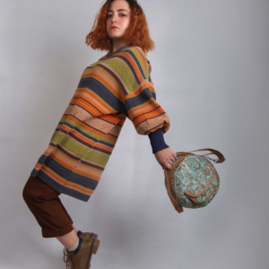 Persian Round Termeh Bag