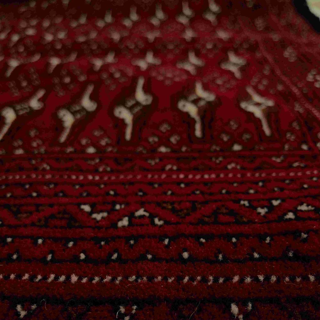 Turkmen handmade back