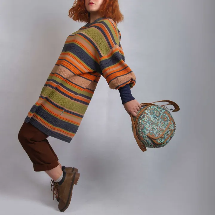 Persian Round Termeh Bag