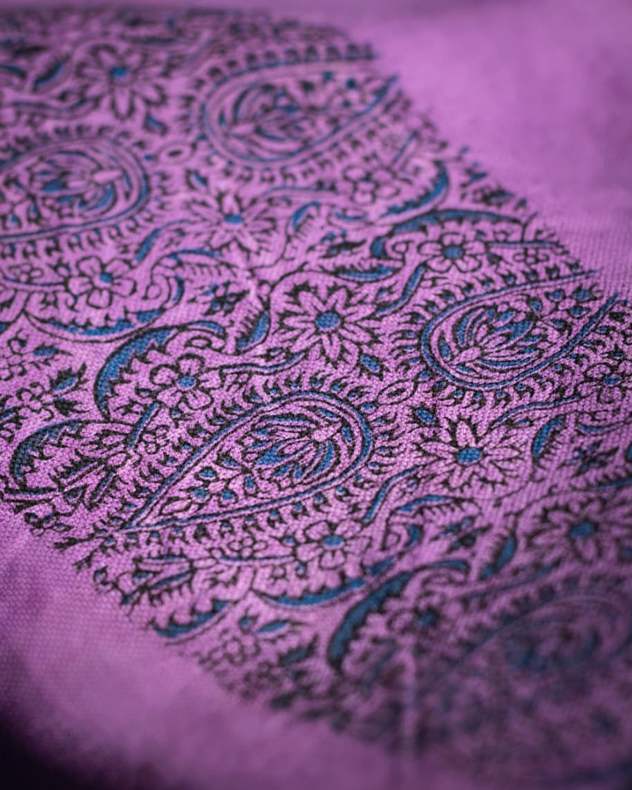 Cotton Tablecloth Ghalamkar Cedar Forest Model