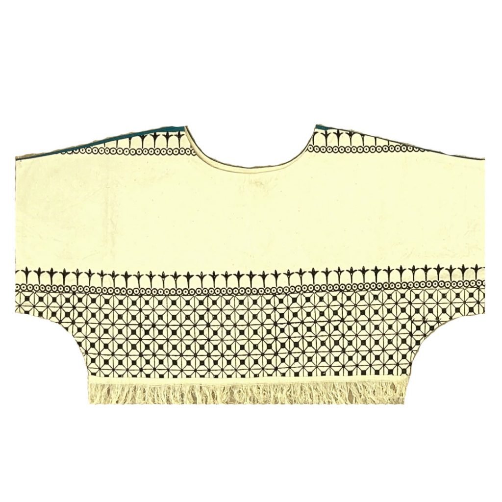 Persian Green Square Ghalamkar Vest