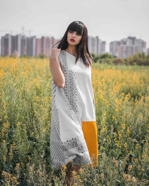 Cotton Shirt Ghalamkar