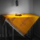 Persian table linens-Cotton Tablecloth Ghalamkar Sun Model