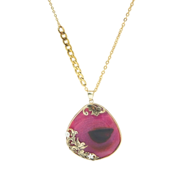 Kazhal Agate Necklace
