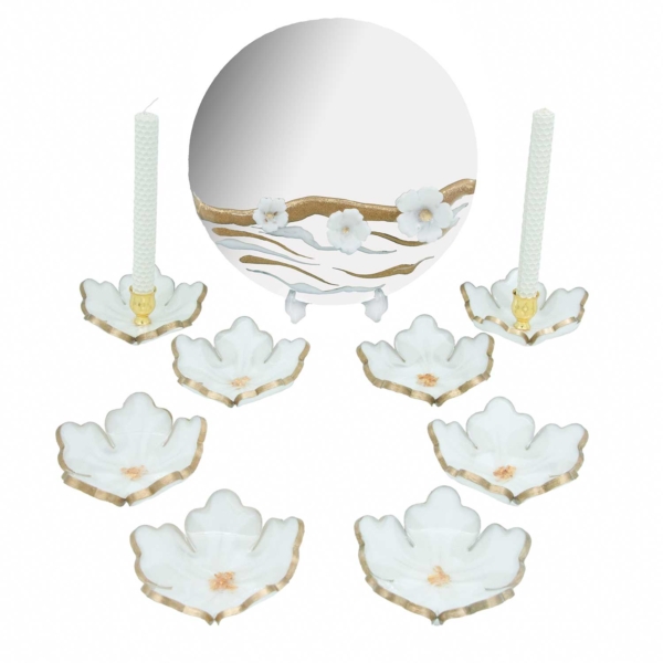 Floral Garden Haft Sin Set