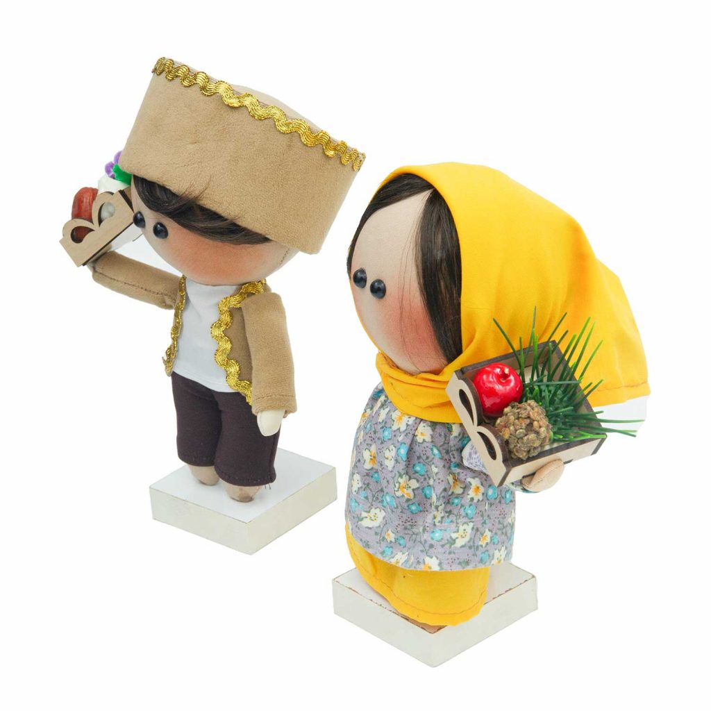 Persian Haft Sin Dolls – Handmade Colorful Figurines for Nowruz and Gift Giving