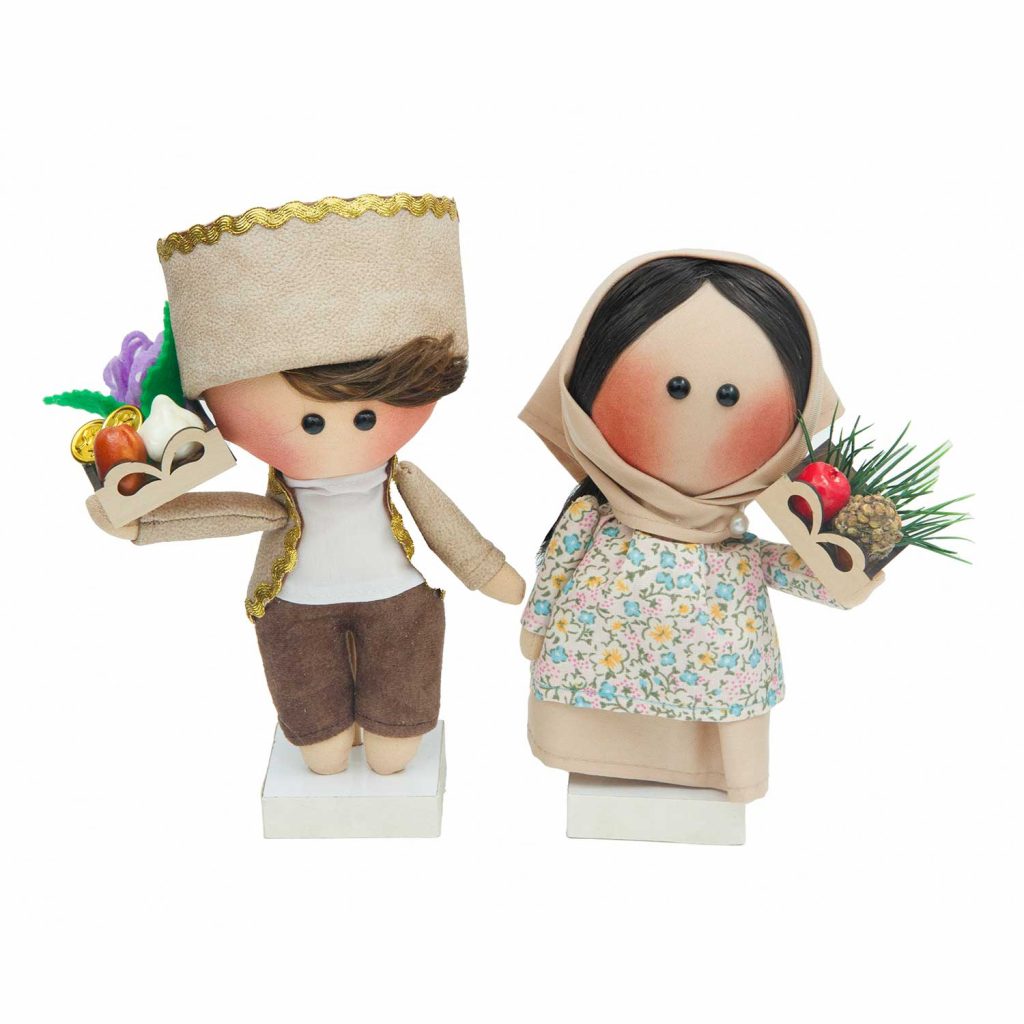 Handcrafted Haft Sin Dolls – Persian New Year Figurines for Haft Sin Table Decoration