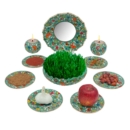 Minakari On Pottery Haft Seen Set