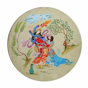 Shirin and Farhad Persian Daf Musical Instrument