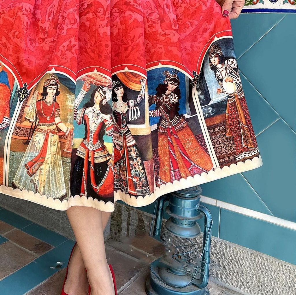 Ghajari Women’s Skirt Red