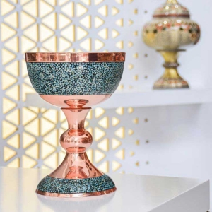 FIROOZEH KOOBI TURQUOISE ON COPPER GRAIL
