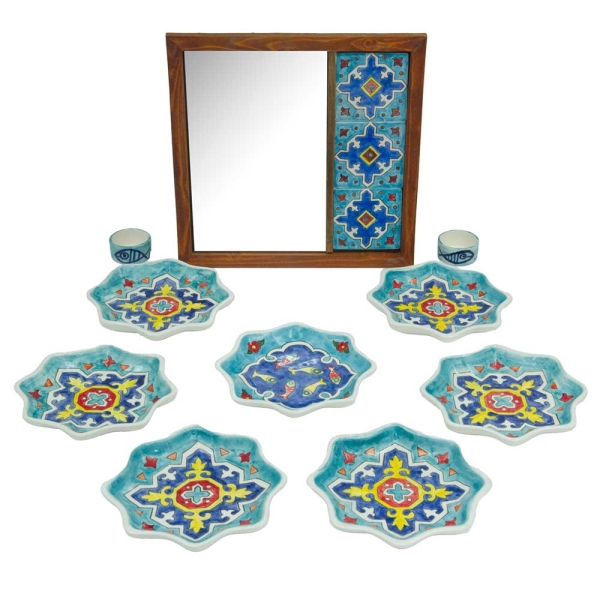 Fish and Kilim Haftsin Set