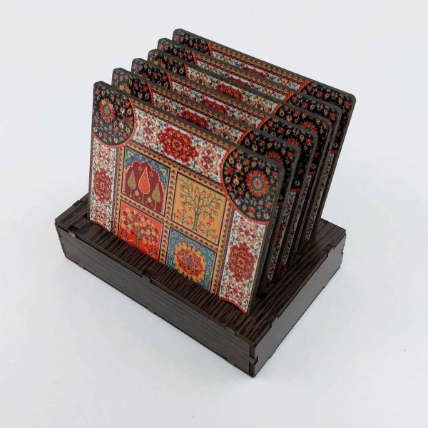 Persian Garden Coasters Set of 6