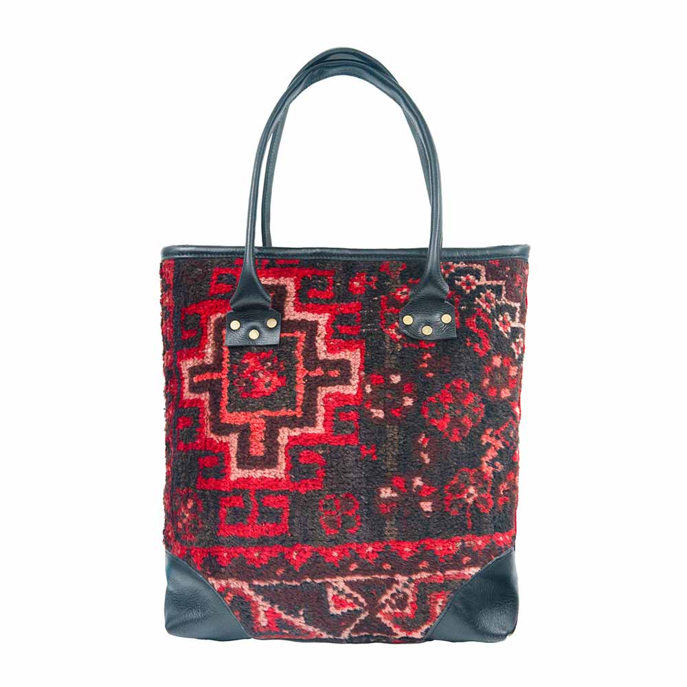 Carpet bag tote sales