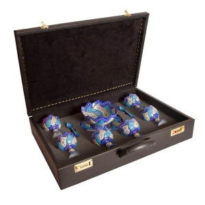 Minakari Ice Cream Bowl Gift Set