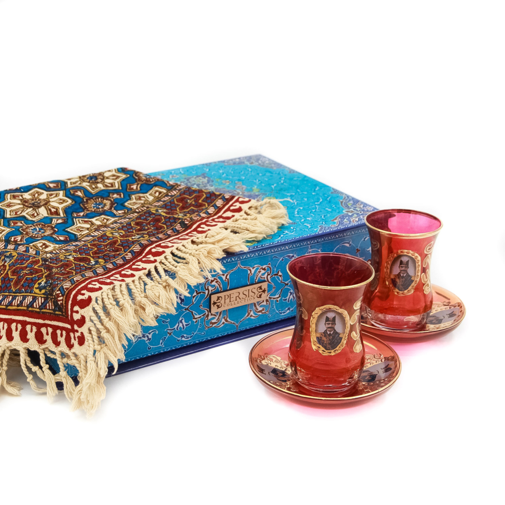 Red Shah Abbasi Tea Gift Set