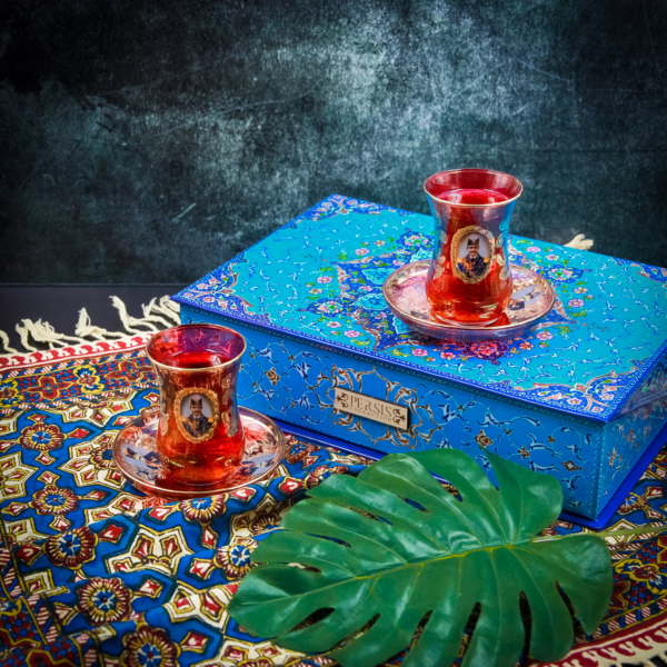 Red Shah Abbasi Tea Gift Set