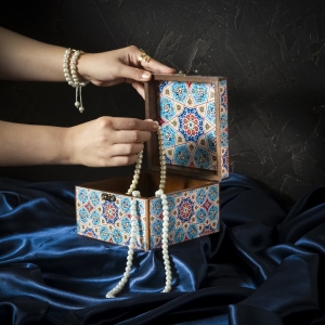 Persian Tile Jewelry Box