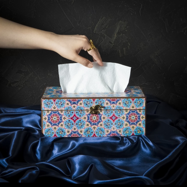 Persian Tile Tissue Box