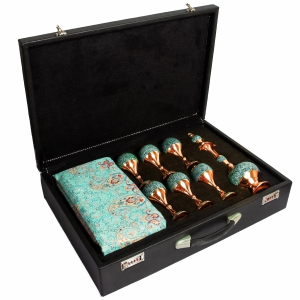 Persian Turquoise – Firoozeh Koobi Decanter Gift Set