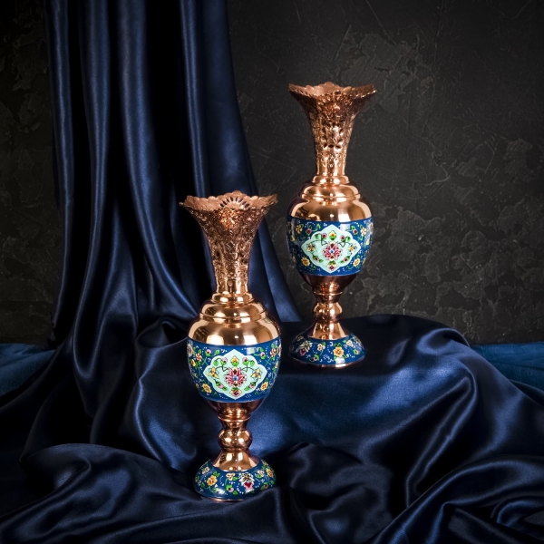 Copper Vase Set – The Modern Art of The Isfahan