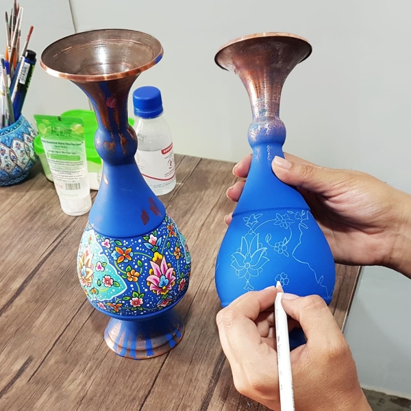 Copper Vase Set – The Modern Art of The Isfahan